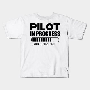 Pilot in progress loading Kids T-Shirt